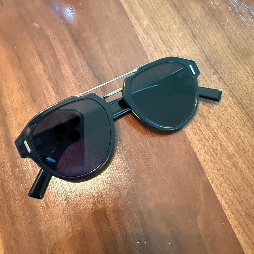 Dior homme Fraction Men's Black Sunglasses